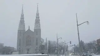 Ottawa walking tour snow fall part 3