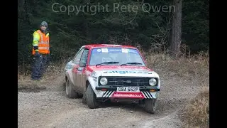 Ben Friend and Cliff Simmons SS1 Riponian rally 2022