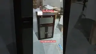 Inverter Box Double Battery | Sheesham Wood Double Inverter Battery Trolley #shorts #viral #ytshorts