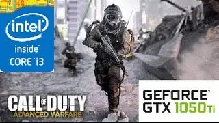 Call of Duty Advanced Warfare: GTX 1050 TI 4GB i3 4160
