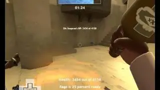 Team Fortress 2 Versus Saxton Hale Dic Soupcan vs not deading spy