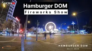 Hamburger DOM  Fireworks Show HDR Nov.2024 #hamburgerdom
