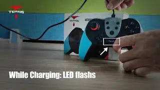 TERIOS Gaming-How to Charge for TERIOS T17?（Controllers for Nintendo Switch）