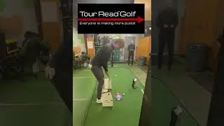 How to practice putting indoors.  #putting #golftips #golftips #greenreading