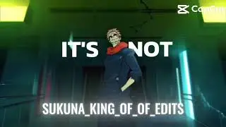 SUKANA EDIT #jjk #jujutsukaisen #relatable #memes 