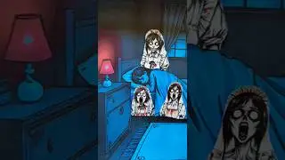#shorts Crumbling Bedroom | Eyes Pulsating #nightmare #ghost #ashenstare