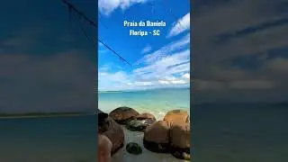 #praia da Daniela em #floripa Um para&iacute;so cheio de trilhas! Inscreva-se no canal e acompanhe!