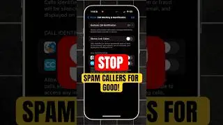 Bye Bye Spam Callers!✌️