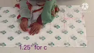 Simple kurti cutting ✂️ n stitching full vedio✨👈🪷//broad chalk //#square neck