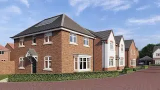 Miller Homes - Saddlers Chase, Doncaster, Yorkshire, CGI Development Tour