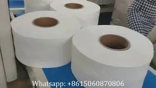Automatic Jumbo Roll Toilet Paper JRT Rewinder Machine