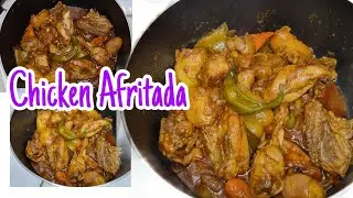 Chicken Afritada Saudi Arabia version