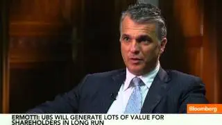 Sergio Ermotti: 'Extremely Pleased' with UBS Progress