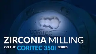 Milling Zirconia on the imes-icore CORiTEC 350i Series of Dental Mills