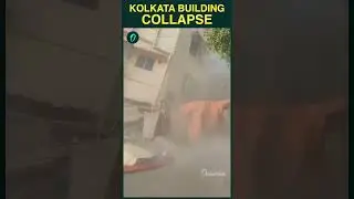 Watch: Moment When Kolkata Building Collapses During Unauthorized Repairs, Developer Flees