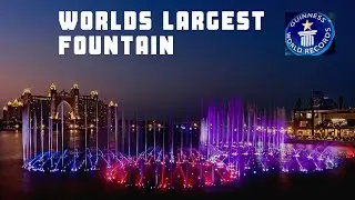 Guinness World Record Holder World's Largest Fountain IN UAE 🇦🇪 #worldslargestfountain