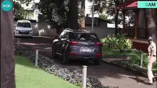 Actor Deepika Padukone Arrives Mumbai NCB Office In A Blue HyUndai Creta