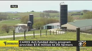 CARES Act Funding To Help Dairy Farmers
