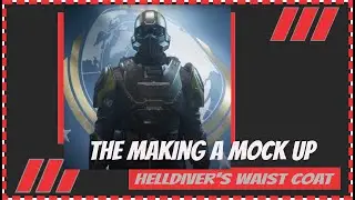 Helldivers 2 waist coat mock up