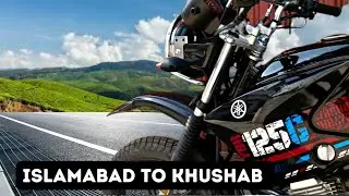 ISLAMABAD TO Khushab  IN YBR 125G 2022