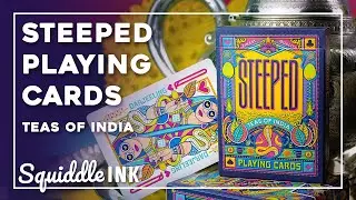 STEEPED Teas of India Playing Cards from Squiddle Ink