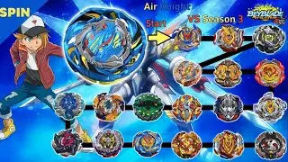 【Air Knight VS ALL Season 3】 marathon Beyblade Burst Cho-Z 【에어 나이트 VS 올시즌3】 마라톤배틀 베이블레이드 버스트 초제트