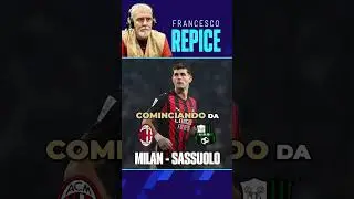 Milan-Sassuolo: l'intro di Francesco Repice in radiocronaca