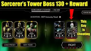 Why Quanchi Cheat With Me Every Time | Sorcerers Tower Boss 130 + Reward | MK Mobile