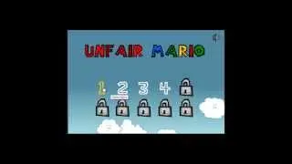 [UNFAIR MARIO] Troll et Rage d&eacute;s les premiers niveaux...#1 HD