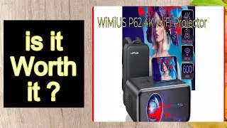 WiMiUS P62 4K WiFi Projector Features - Important Information