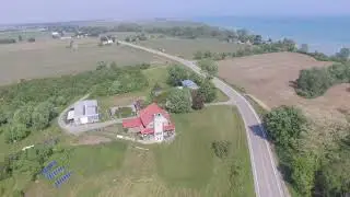 Lake Erie drone shots