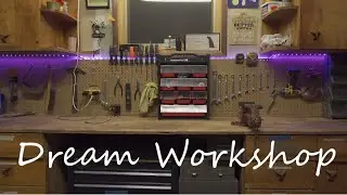 Building my dream workshop! Ski waxing bench included