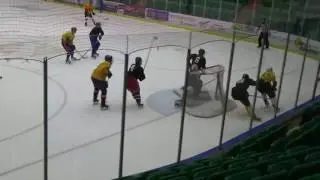 Ryan Gil at Okotoks Oilers AJHL JuniorA main camp 2017