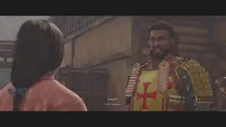 Yasuke Talk To The Spy At The Silver Queen In Assassin's Creed Shadows.....