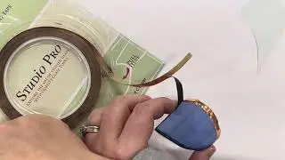 How-to Wrap Glass in Copper Foil