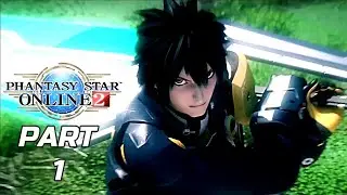 PHANTASY STAR ONLINE 2 GAMEPLAY WALKTHROUGH PART 1(CERTIFICATION)
