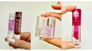ESSENCE🌸MAKEUP COLLECTION FAVORITES. Including Juicy Bomb and Cranberry Lip Oil ASMR