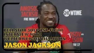Bellator 301 Post Fight Interview With The New Bellator Welterweight champion Jason Jackson