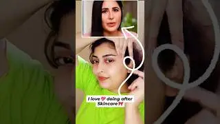 🫣Katrina✨Kaif☀️skincare🎀tips🌱| face👰🏻Anti-aging💖massage✅ #shorts #katrinakaif #skincare #face #tips