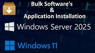 04 How to Install Bulk Applications on Windows 11 & Server 2025  | New Features #winget #windwos11