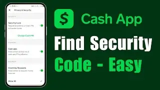 How to Find Your Security Code on Cash App !