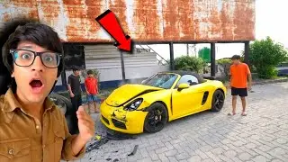 Porsche car met with an accident 😭 || Sourav Joshi Vlogs @souravjvlogs