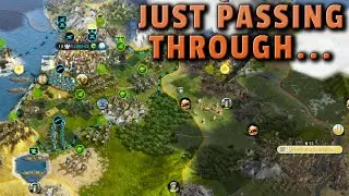 Nothing to see here, we're just passing through... - Civ 5 2024 Arabia Ep.17