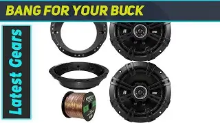 Harley Speaker Bundle: Kicker 6.5