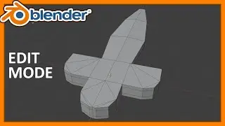 Learn Blender 4.3 - Edit-Mode: Extrude, Inset Faces, Loop Cuts, Bevel & more
