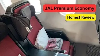 Japan Airlines | Premium Economy Boeing 787 | Doha to Tokyo | Full Flight Review