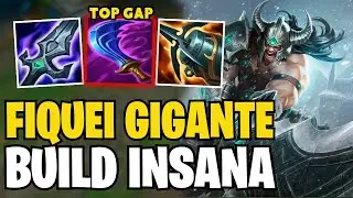 ENTREI na MENTE do TIME INIMIGO COM ESSA BUILD do TRYNDAMERE!