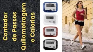 Ped&ocirc;metro Contador de Passos e Calorias - Esta novidade vai te surpreender