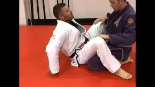 Double under pass defense to submission