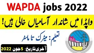 WAPDA Jobs 2022 via PTS Download Form Online &ndash; www.wapda.gov.pk